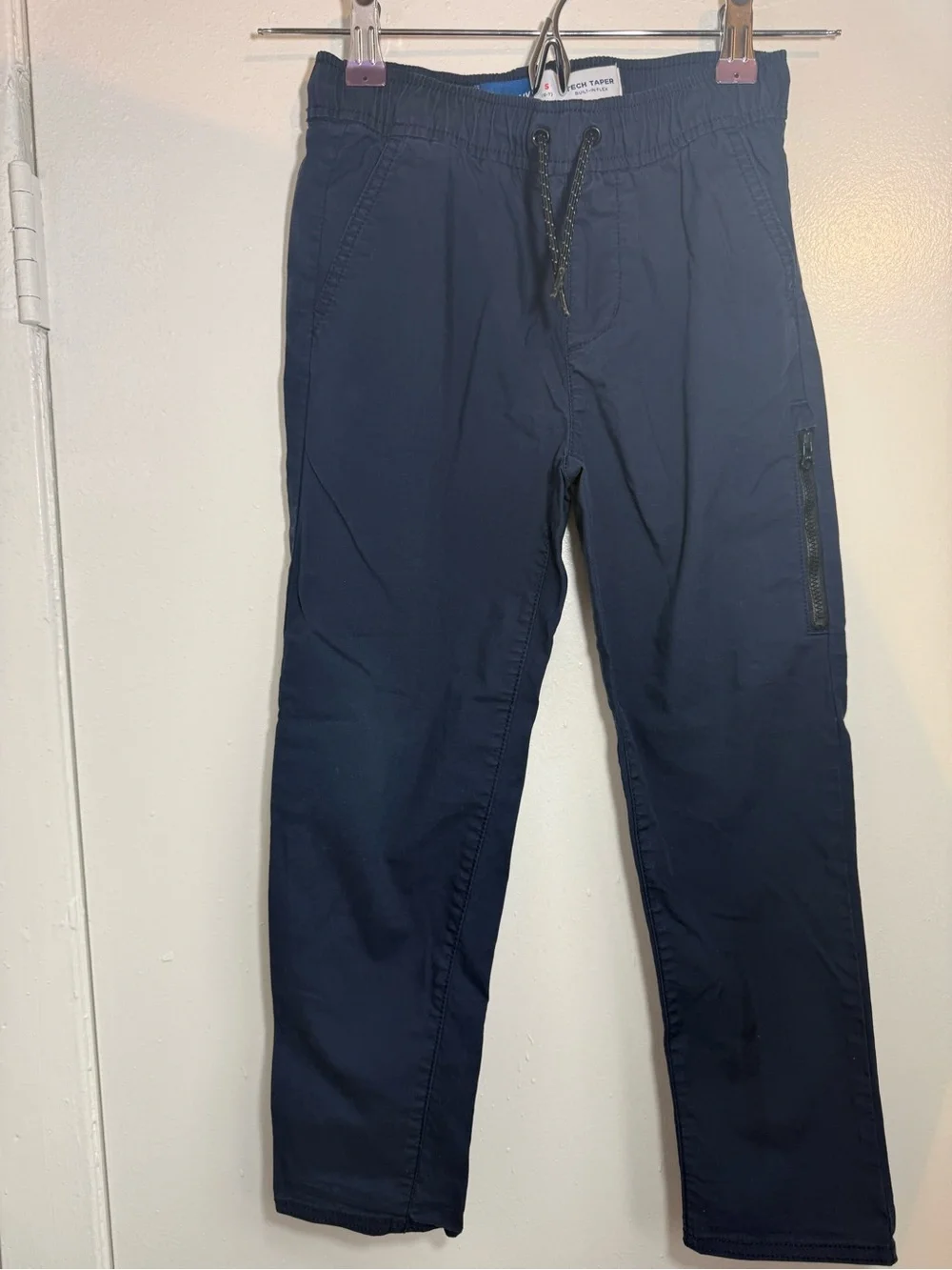 Old Navy Navy Tech Tapered Chino Joggers